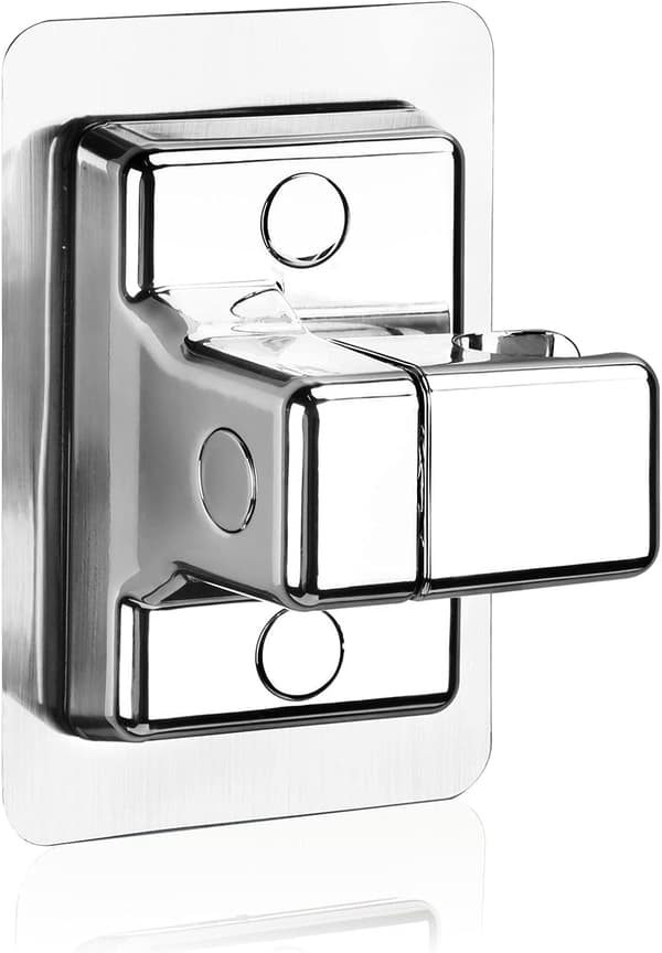 Brusehovedholder uden boring, Universal 360° Justerbar Brusehoved H