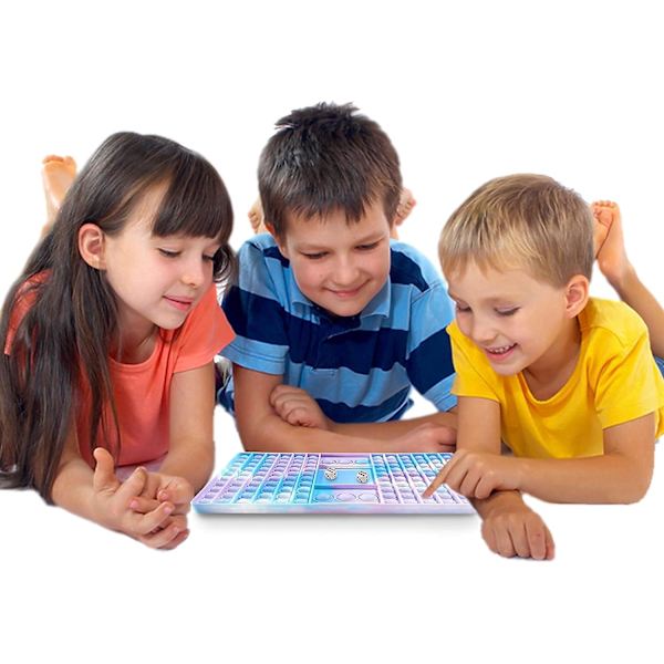 Stor Pop-Spelbräda med Barnkuber, Jättebubbla Pop Fingertips