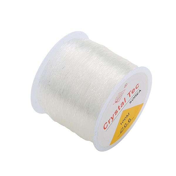 Håndlavede Tilbehør DIY Transparent Elastisk Tråd Krystal Tråd