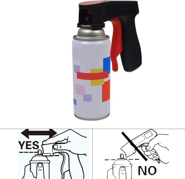 Original Pistolgreb til Aerosol Doser, Lakboks Holder