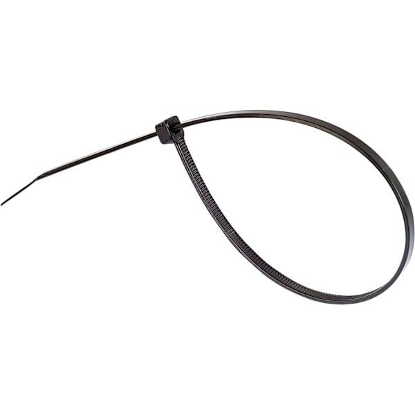 Nylon Kabelbinder - 300 mm x 3.6 mm - Sort - UV-resistent Kabelbinder