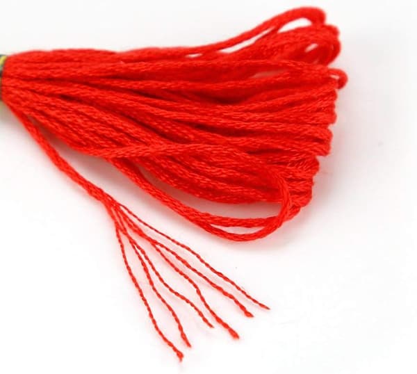 Broderitråd, 447 Farver Broderitråd, Brasiliansk Tråd