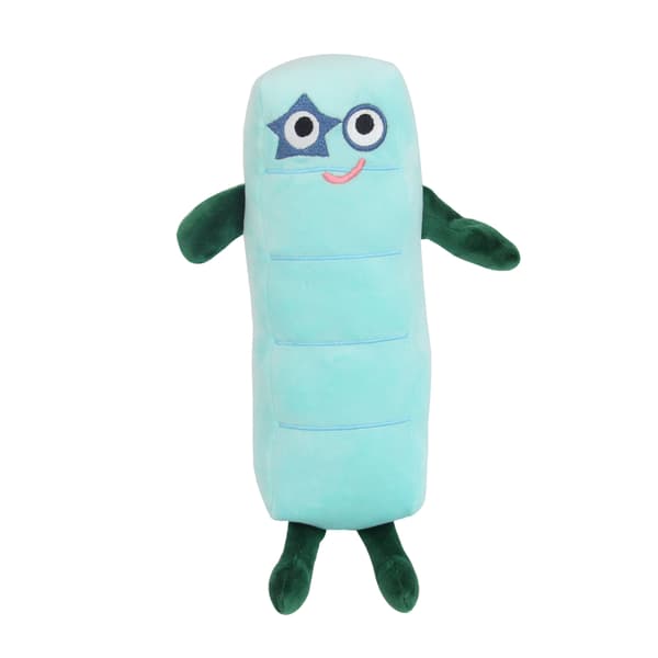 Plushleksak med siffror 1-10, plyschdocka för barn, lekmatta