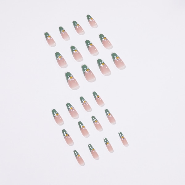 Press On Nails - Wild Card | Uigennemsigtig UV-finish Kortspids Almon