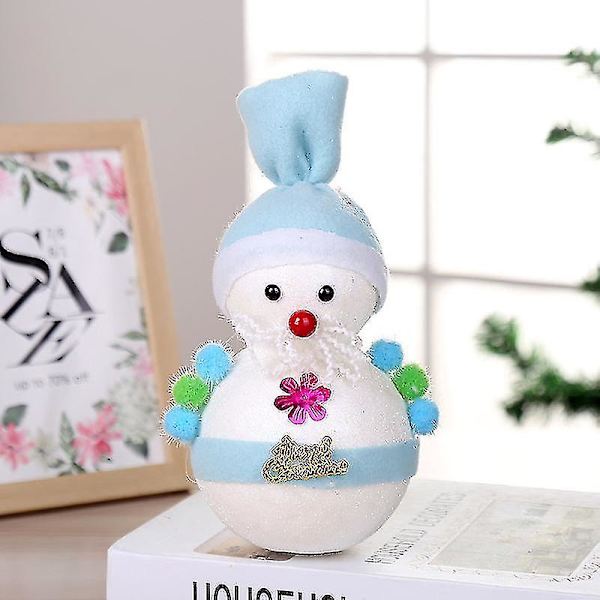 Snowman Figurine Led Light Up Snowman Dekoration Christmas Tr DXGHC