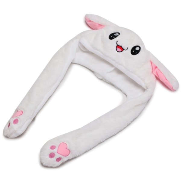 Rabbit Ear Hat Plush Rabbit Hat Movable Ear Rabbit Hat Cute R DXGHC