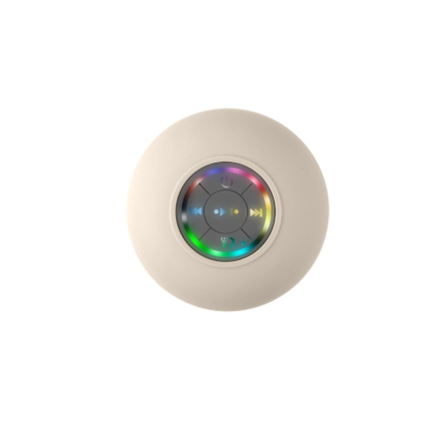 1 PCS Wireless Speaker Large Suction Cup Mini Portable LED Light Stereo Speaker