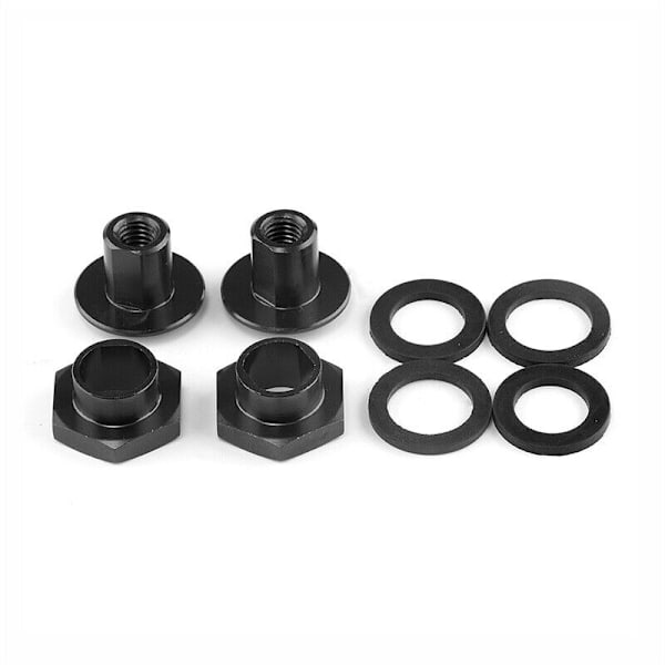 Sort Bagagerumsrude Struts Hardware Kit til 92-95 Honda Civic 3D Hatch