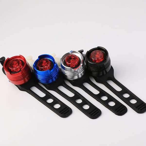 LED Aluminium Baglygte Ruby Lys Sikkerhed Advarselslys Bic