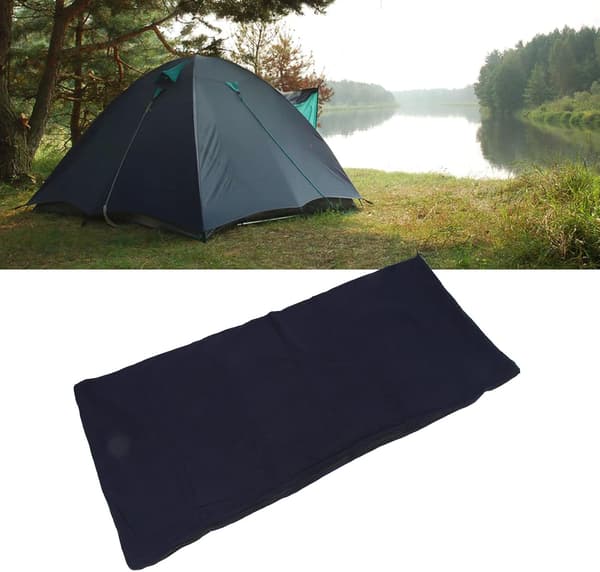 Sovepose, Foldbar Fleece Soveposefor, Bærbar Fleece Lynlås