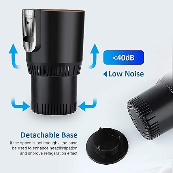 Cooler Warmer Car Cup 2 In 1 Hållare Smart Radiator Portable R DXGHC