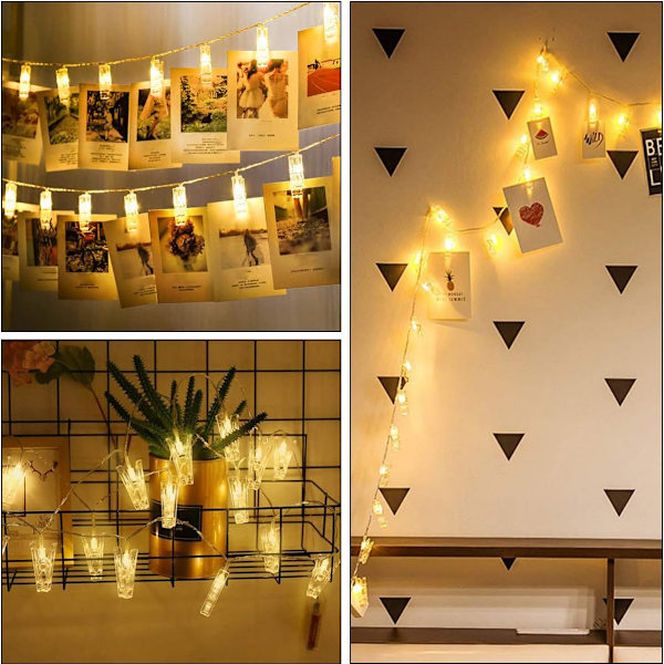 6m 40 LED Stemningslys Dekorative LED-lysstreng for innendørs belysning B