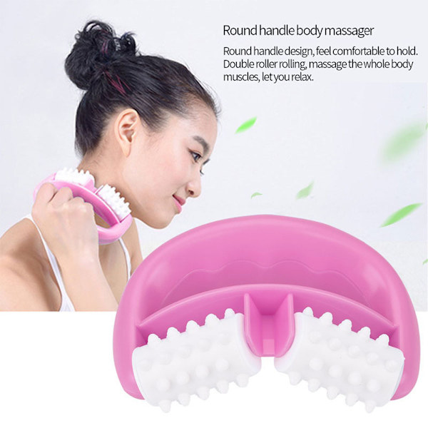 2 stk. (Rød) Type Fedtkontrol Rulle Massager