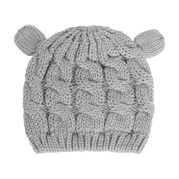 Babyhue og Vanter Baby Pige Dreng Beanie Sæt Strikket Vinter H DXGHC