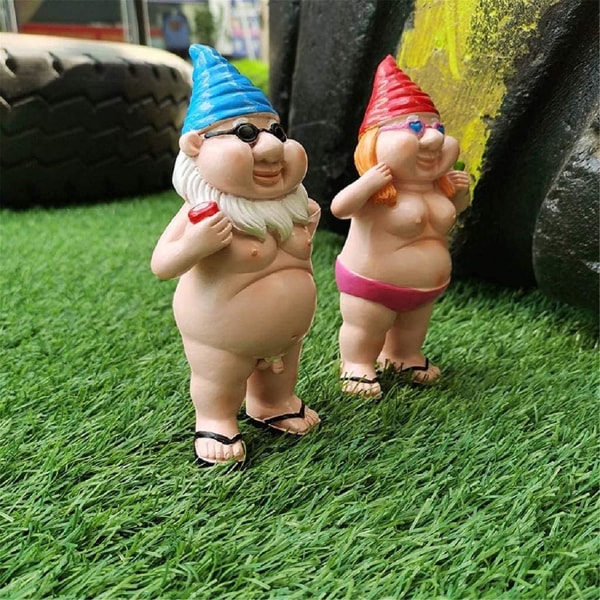 Puutarhakoristeet - Hauska Puutarha-Gnome - Sääsuojattu DXGHC
