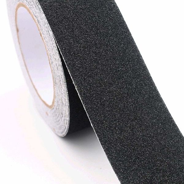 5cm x 10m Antislipp Tape, Svart Høy Strekkfast Antislipp Tape