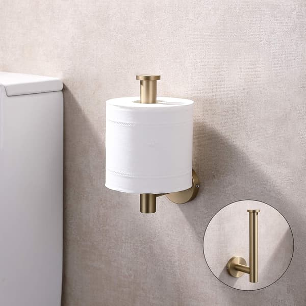 Børstet Guld Toiletpapirholder SUS304 Rustfrit Stål, Moderne R