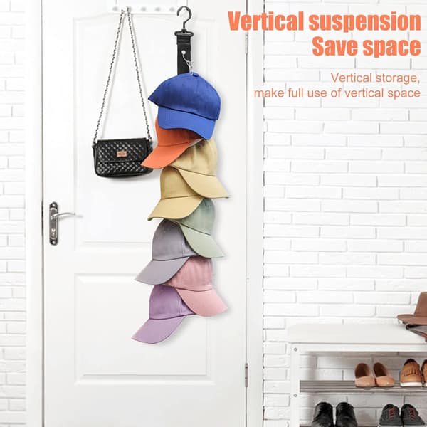 Baseball Cap Stativ Skabskrog Opbevaring Organizer, 1 Pak