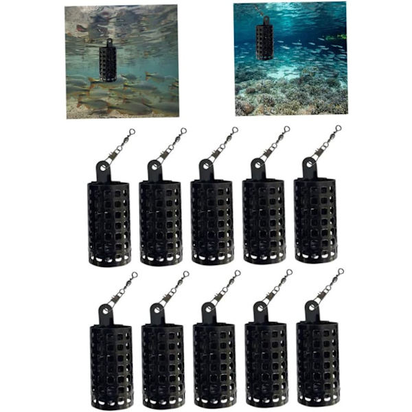 Fiskekobbe Metall Karpebur Fiskefeste Agnsholder Felle Ba