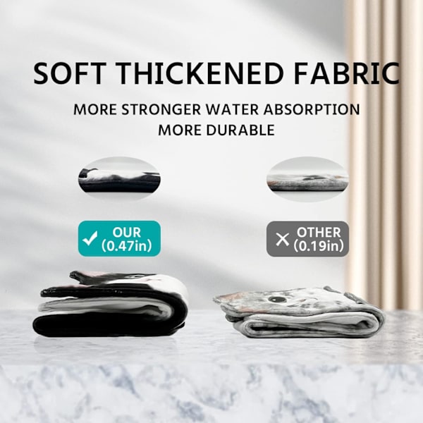 Handduk för torkning, Snabbtorkande Handduk, Kattformad Absorberande Handduk