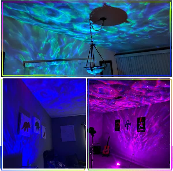 Galaxy Stjerne LED Projektor Lampe, Stjernehimmel Loft Projektor Ki