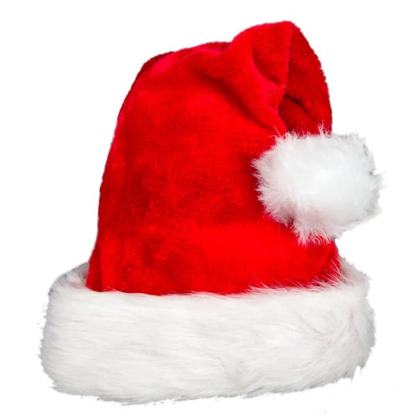 To bløde julehatte, super tykke røde og hvide julemandshuer