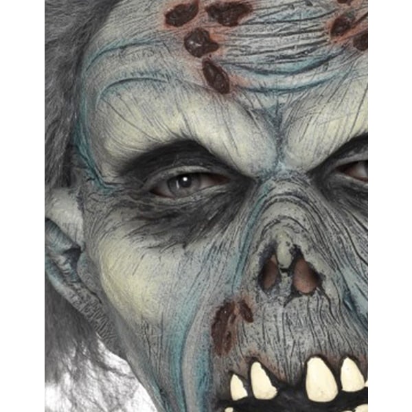 Rutten zombie-mask, Huvudtäckande, latex One Size