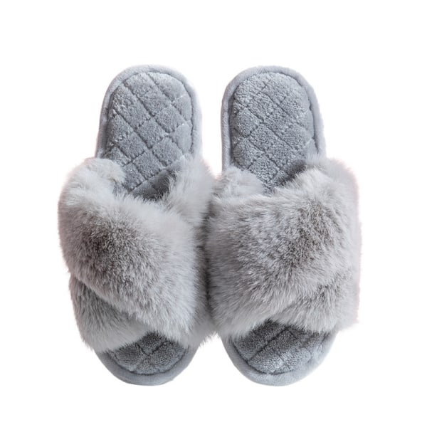 European and American plush slippers, new winter style, indoor pl