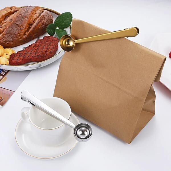 2 stk. Kaffe Måleske, 2 i 1 Kaffe Måleske DXGHC