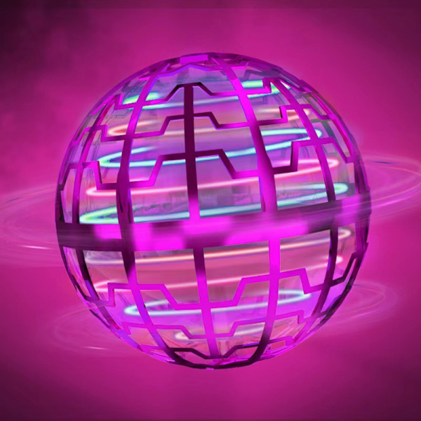 Iuminous Leke UFO Intelligent Induksjonsflygende Ball Boomerang Sp