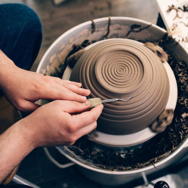 Wooden Clay Tools Lera Keramik Carving Skulptur verktyg för att forma
