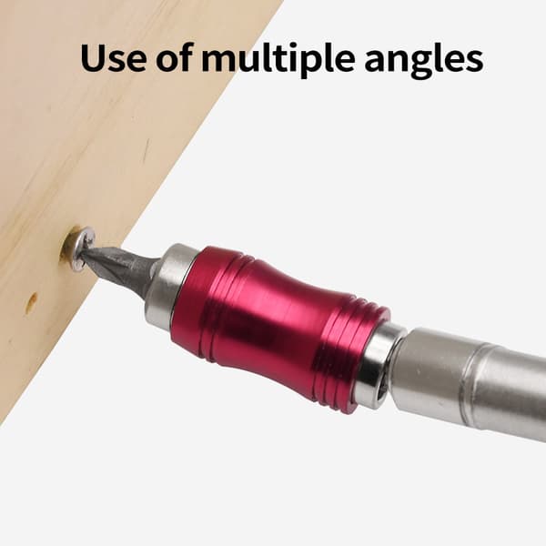 Magnetisk skruvbitshållare med 20° rotation, snabb utlösning