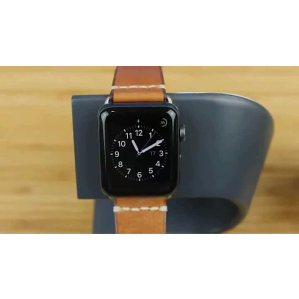 1 Pak Apple Watch Stativ Aluminium Legering U-Formet Skrivebord