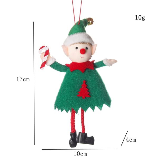 2 stycken jultomtenissar i olika stilar