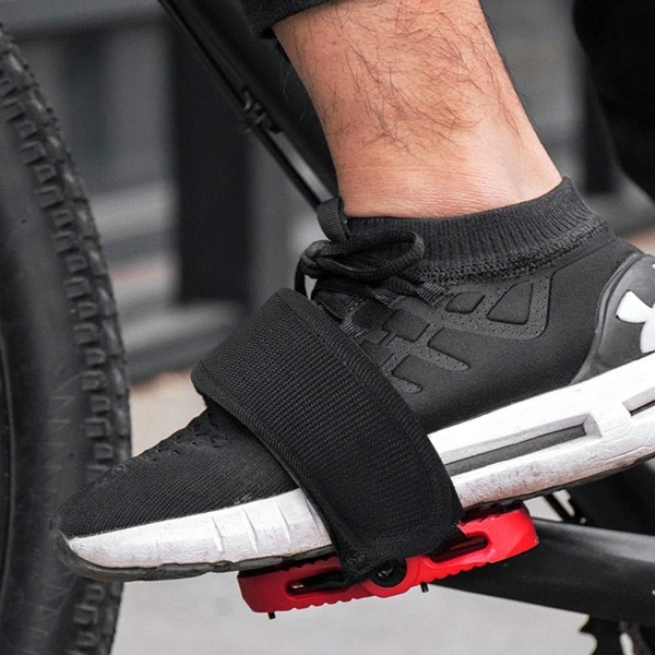 1 Par Cykelpedalremmar, Halksäkra Cykelpedal Tåklämmor, Ny DXGHC