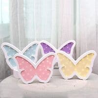 Butterfly Lantern Trelampe, nattlys og nattlys for