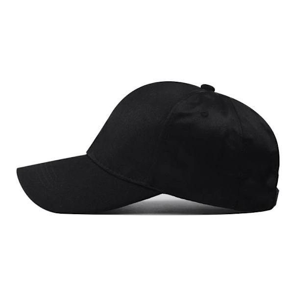 Klassisk skinnende lysbrett baseballcaps satin ducktong caps fo