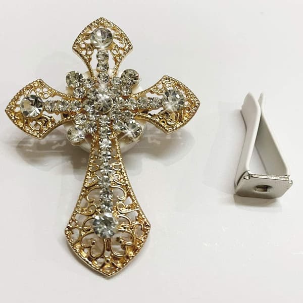 Bling Bil Luftventil Klip Krystal Kors Rhinestone Bil Aircondition