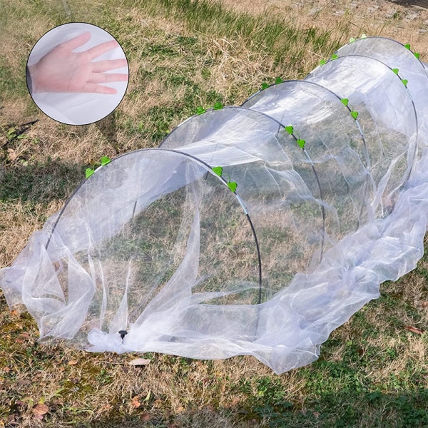 250*600cm Have-net til haven mod insekter, til brug i små bueformede skure