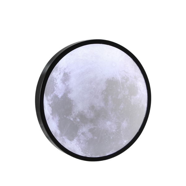 Moon Night Light Moon Mirror Rund Mirror Skrivbordslampa LED Makeup Mi