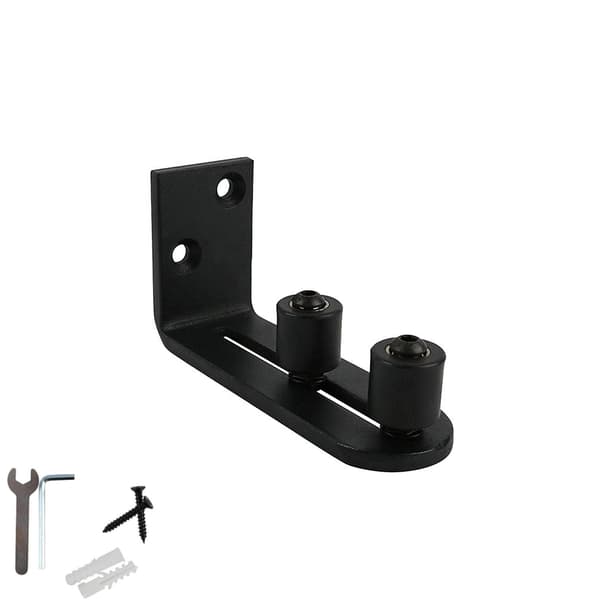 Nye Skyvedørsgulvguider Justerbare Holdere Roller Hardware