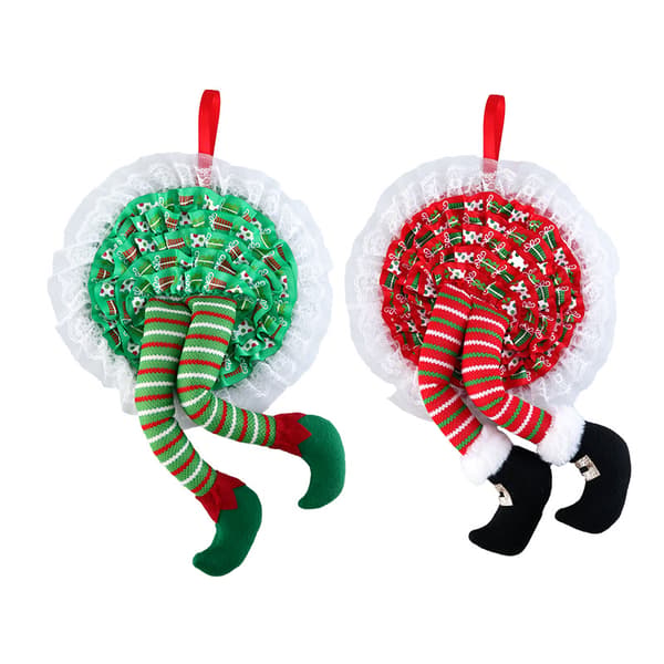 2 stk. nye julekrans feben juleben jule