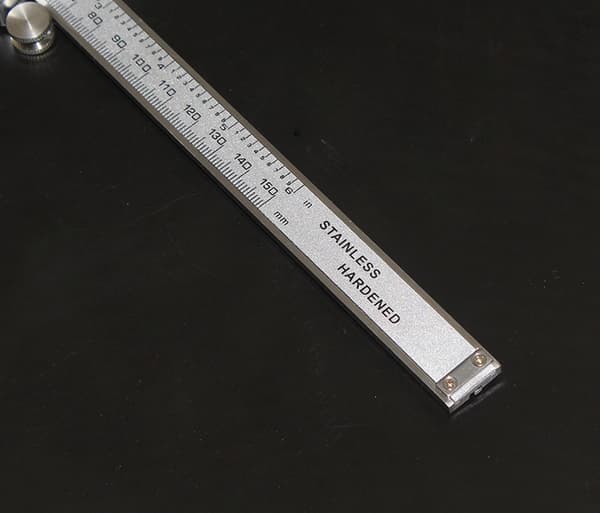 Elektronisk digital skydelære, tomme og millimeter konvertering, LC