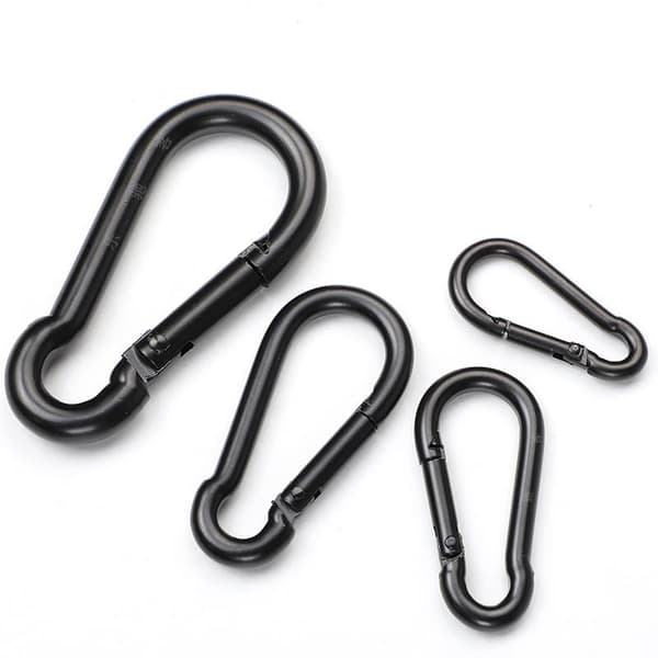 14 stk Karabinkrok Springklips Karabiner - M8 3.15 tommer Heavy Duty
