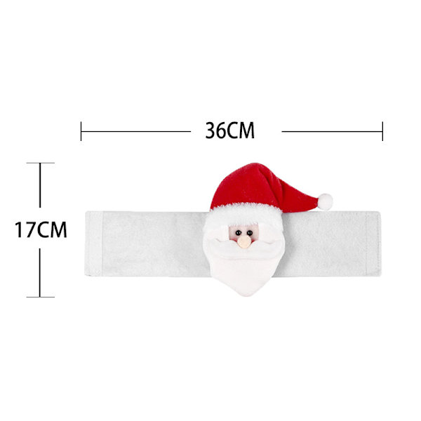 1 stk (Elg) Julekreativ gardinbeslag tegneserie dukke dekoration DXGHC
