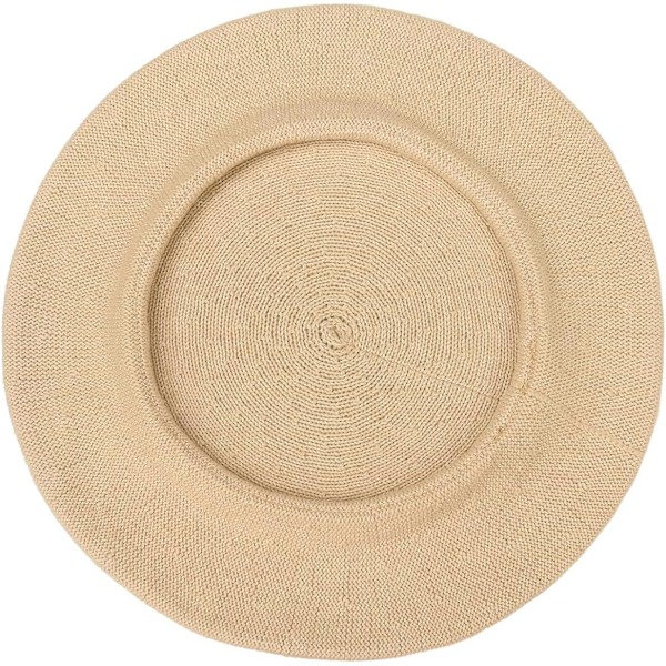 Hatt for kvinner, ullfransk baskerlue, vinterlue, myk lue, assortert