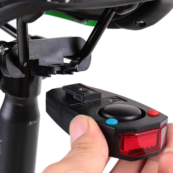 Sykkellys med Smart Tyverialarm og ATV USB-Laderkabel