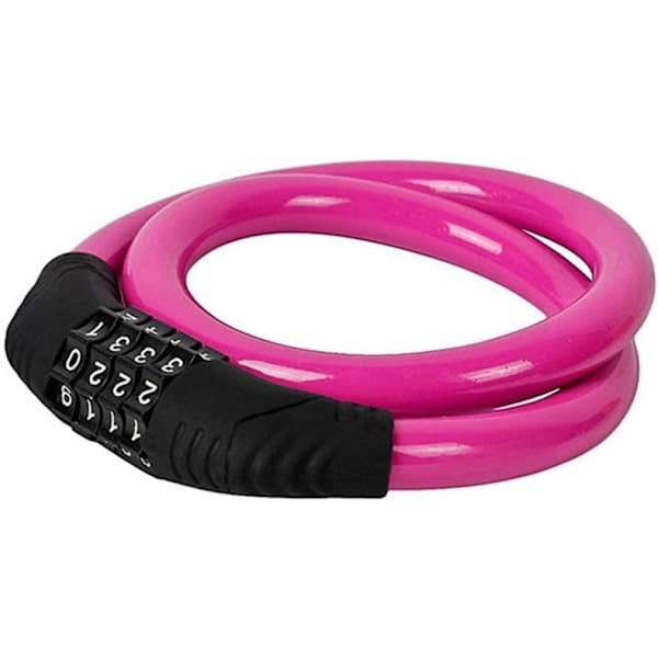 Cykel Lås, Justerbar Cykel Lås 4-cifret Smart Kode 60mm x 12mm Ca