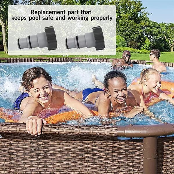 Pool Slange Adapter A, 2 Styk Udskiftnings Slange Adapter Pumpe Slange
