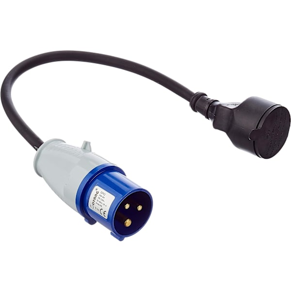 ECEEC3M adapterkabel med stik til CEE-stik, længde 40 cm